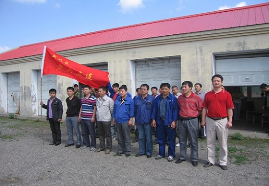  公司預(yù)備役民兵訓(xùn)練-打靶現(xiàn)場(chǎng)