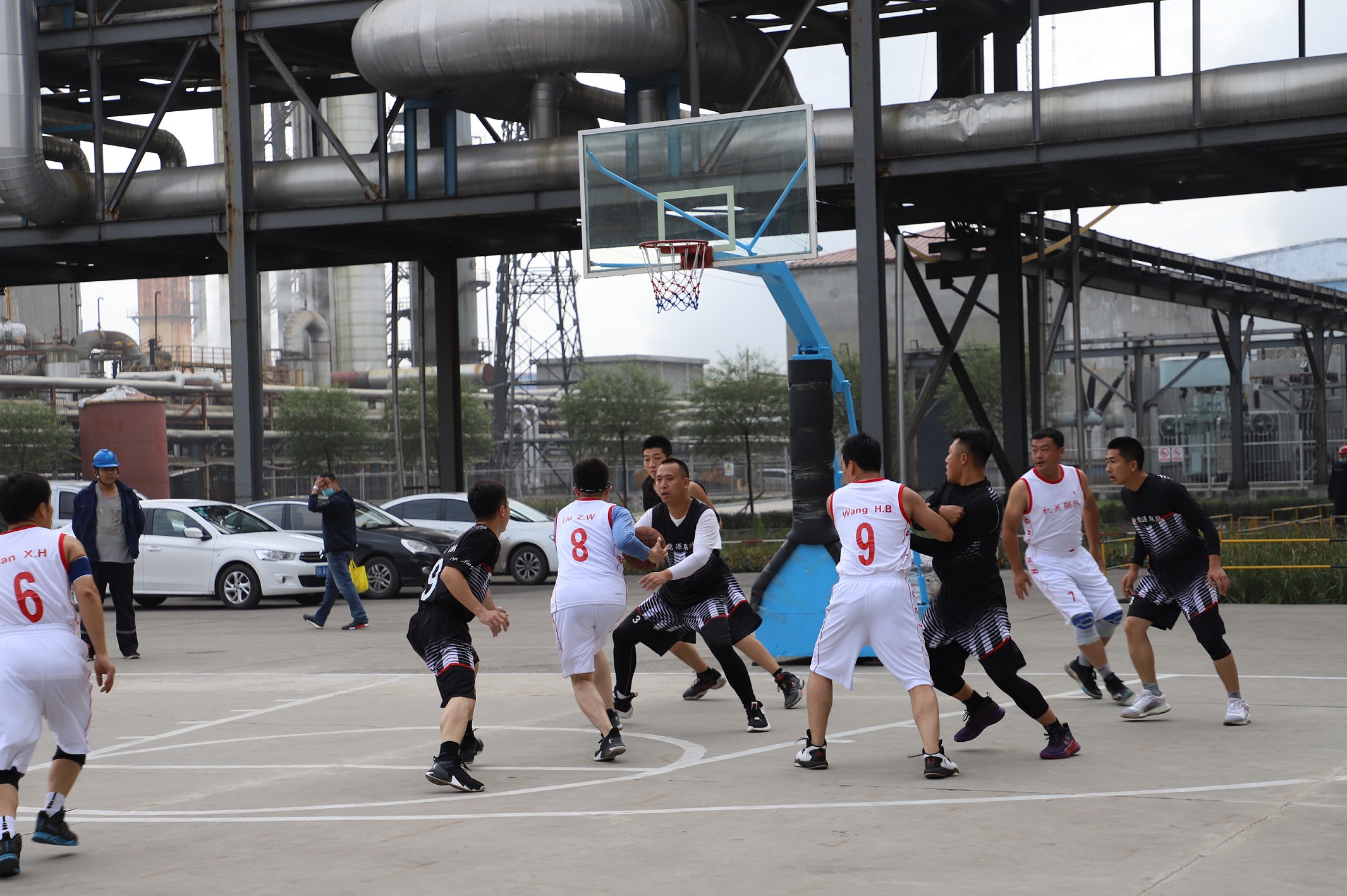 “迎國慶?凝眾心”新型學徒職工 男子籃球比賽