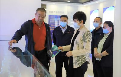 市委常委、宣傳部部長韋青到寶泰隆走訪調(diào)研